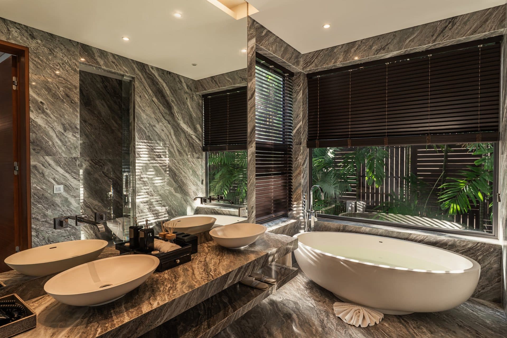 Luxury bathroom at Villa Princess Maria