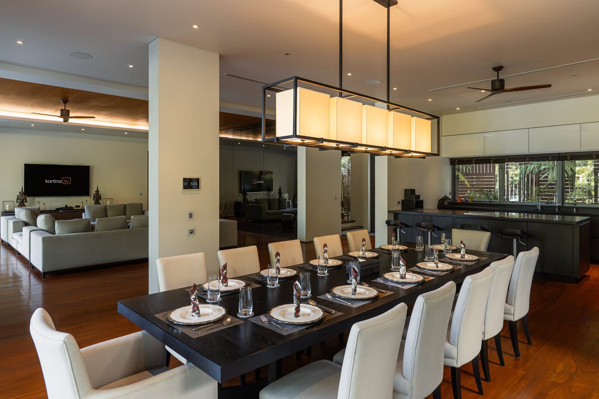 Villa Princess Maria全景海景私人餐厅