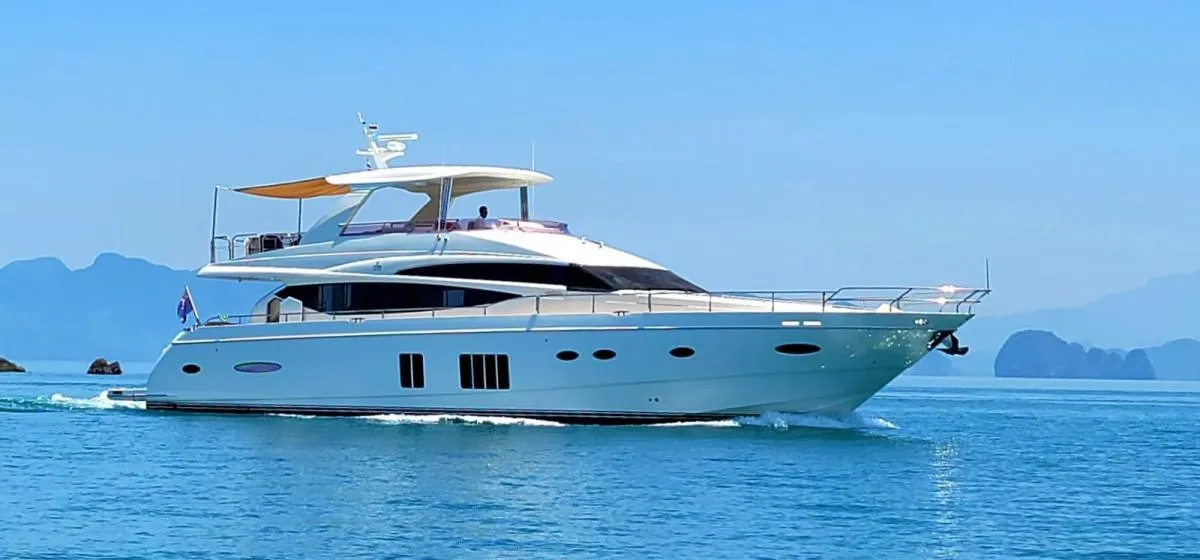 泰国普吉岛Princess 78 ft (Jo Hoo)豪华游艇包租